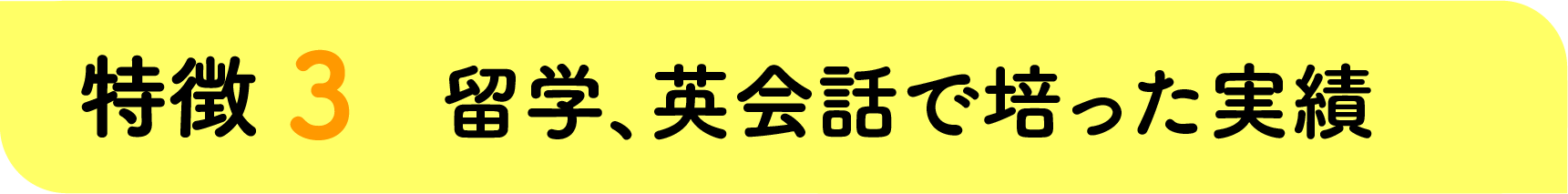 留学、英会話業界で培ってきた確かな実績